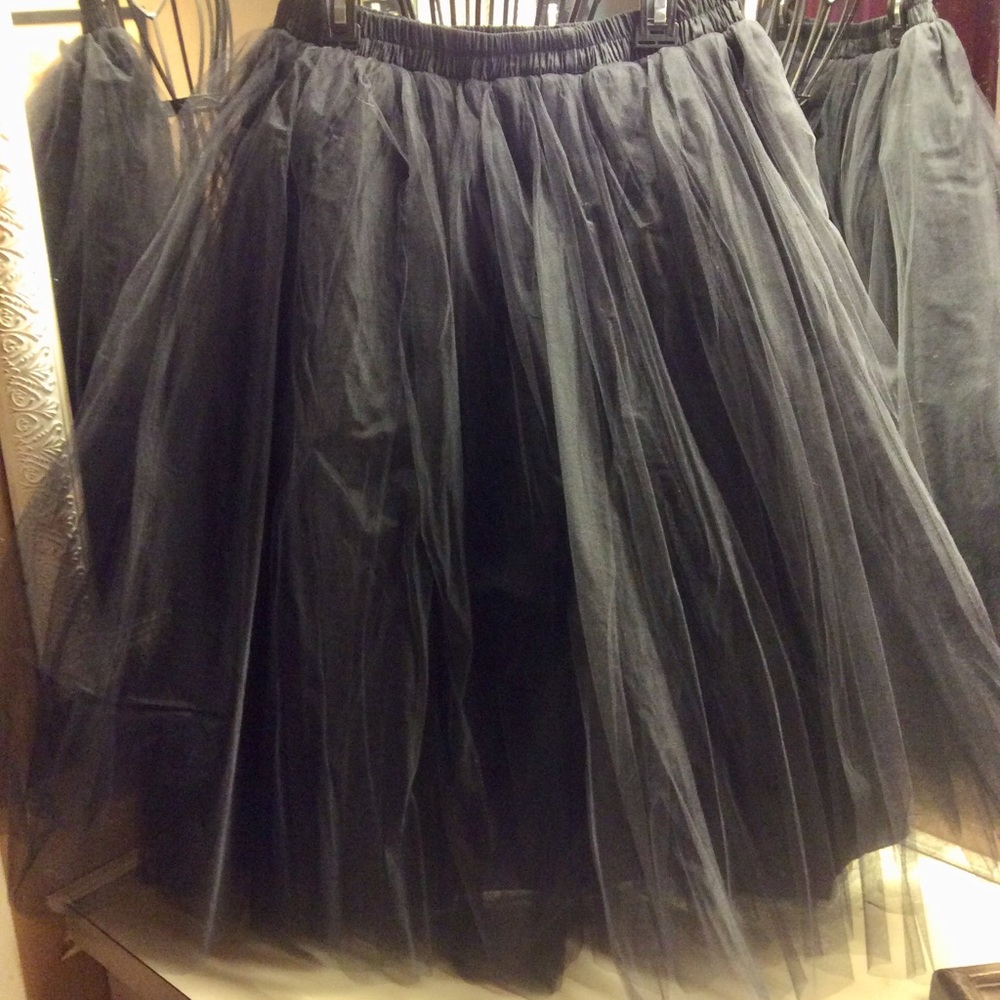Dramatic tulle skirt, one size, 5 layers